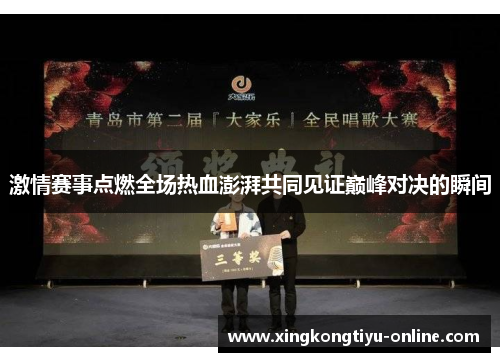 激情赛事点燃全场热血澎湃共同见证巅峰对决的瞬间