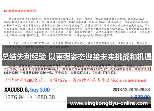 总结失利经验 以更强姿态迎接未来挑战和机遇